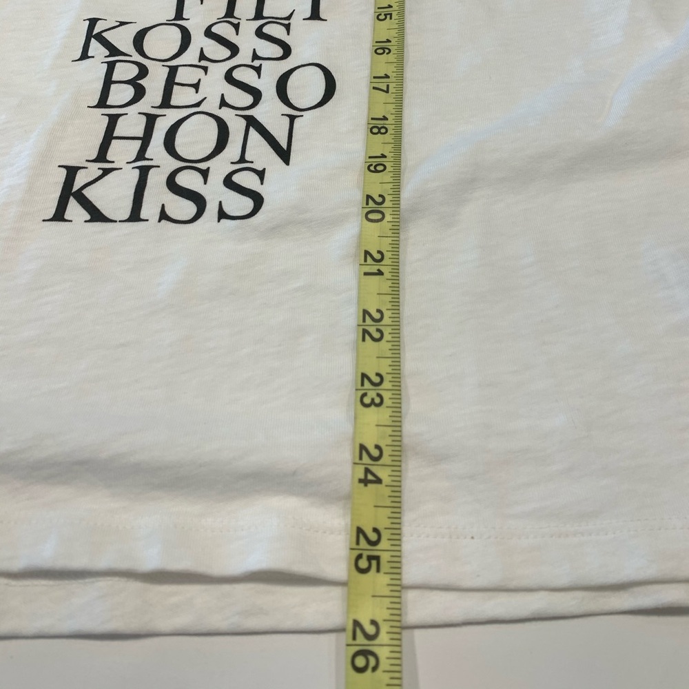 J.Crew Graphic KISS 💋 T-Shirt - NWT - Picture 6 of 8